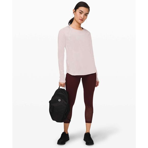 Lululemon Fast & Free Crop 23" *Mesh Size 10 Special Edition - Picture 10 of 11